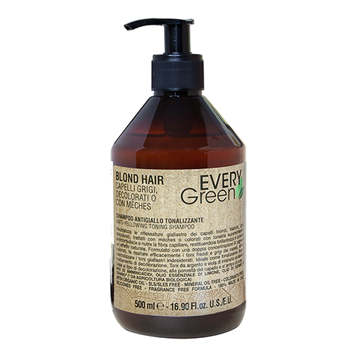 Шампунь против желтизны двойной концентрации - Dikson Every Green Вlond Hair Antiyellow Shampoo double concentration