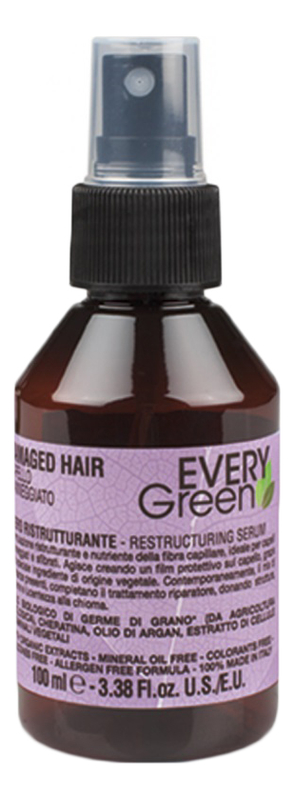 Реструктурирующая сыворотка для волос - Dikson Every Green Damager Hair Restructuring Serum