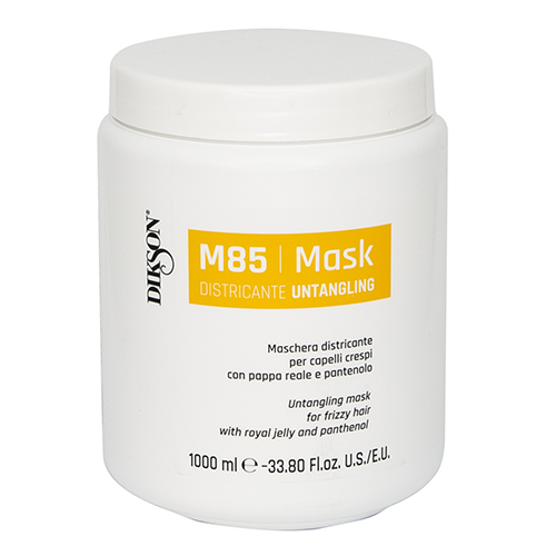 Маска для облегчения расчёсывания пушистых волос с маточным молочком и пантенолом - Dikson Mask Districante  M85