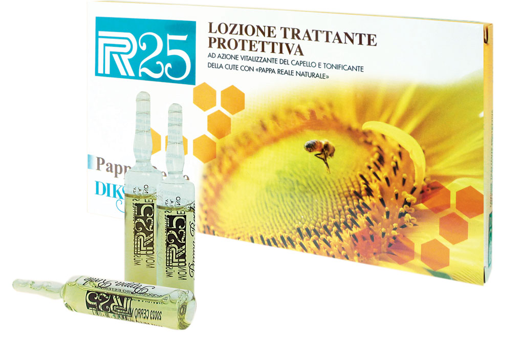 Комплекс для  активизации роста волос  с пчелиным молочком - Dikson P.R.25 Рарра Reale