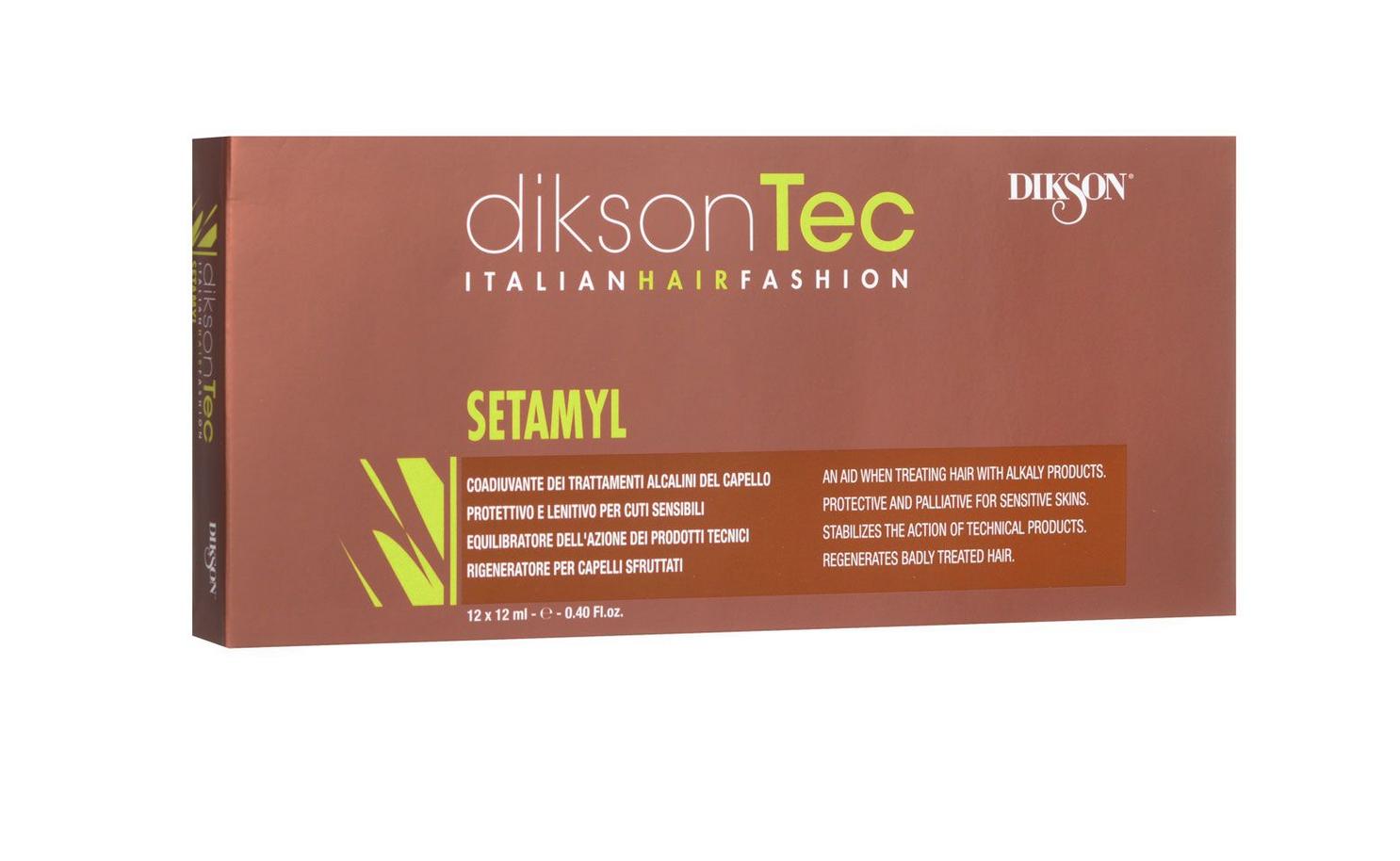 Ампульное защитное средство при любой химической обработке волос - Dikson Setamyl