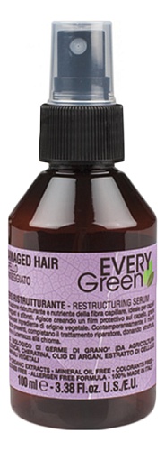 Реструктурирующая сыворотка для волос - Dikson Every Green Damager Hair Restructuring Serum