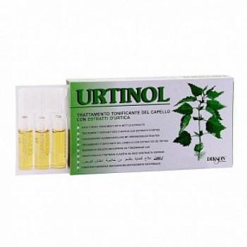 Тонизирующий комплекс с экстрактом крапивы против жирности кожи головы и себореи - Dikson Urtinol
