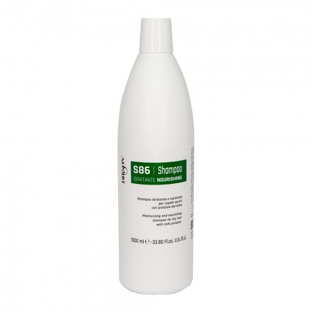 Увлажняющий и питательный шампунь для сухих волос с протеинами молока - Dikson Shampoo  Nourishing S86