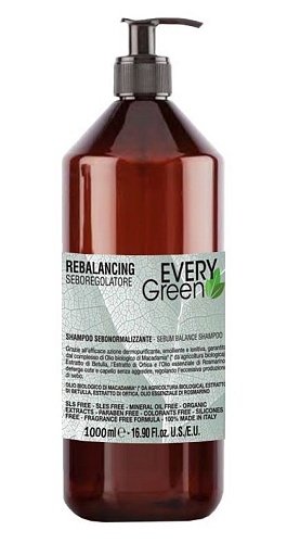 Балансирующий  шампунь - Dikson Every Green Rebalancing Shampoo  Seboregolatore