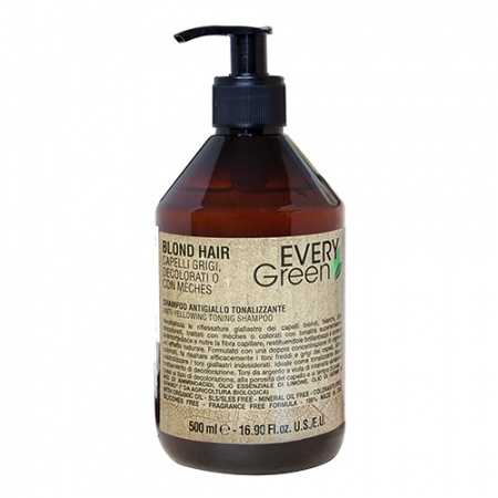 Шампунь против желтизны двойной концентрации - Dikson Every Green Вlond Hair Antiyellow Shampoo double concentration